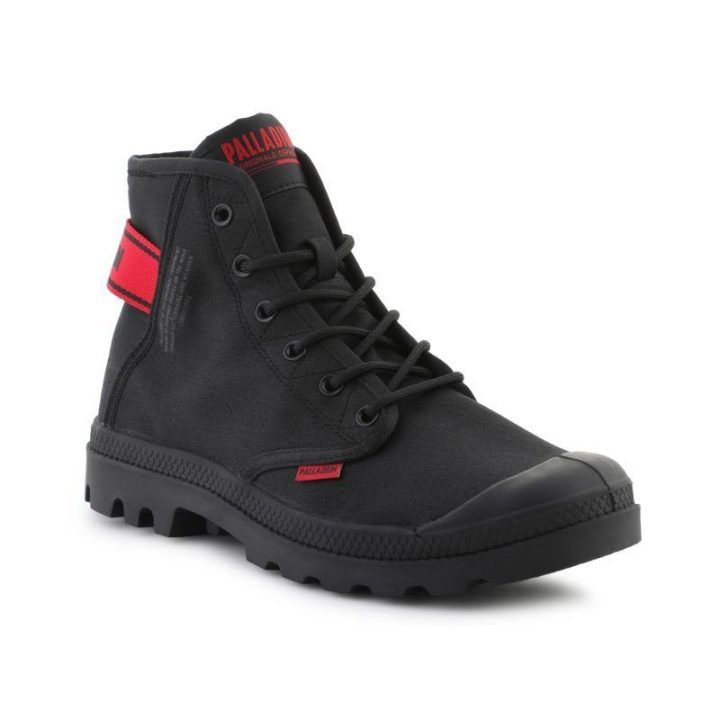 Vyriški kedai aukštu auliuku Palladium Pampa Hi Dare II, juodi