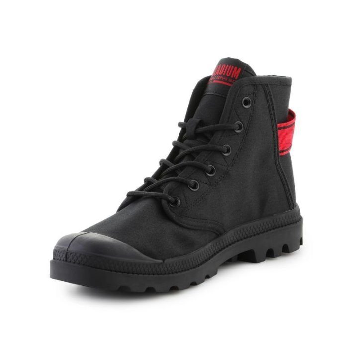 Vyriški kedai aukštu auliuku Palladium Pampa Hi Dare II, juodi