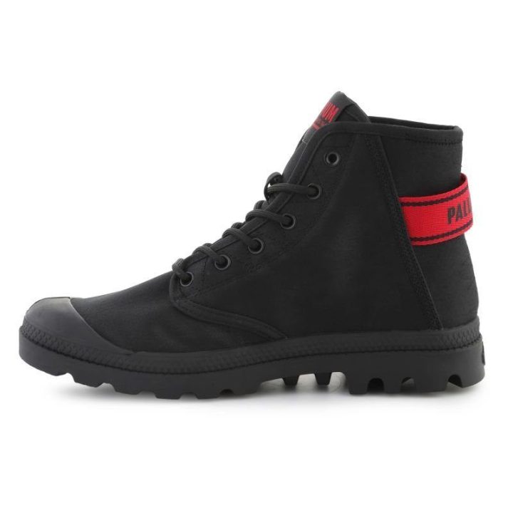 Vyriški kedai aukštu auliuku Palladium Pampa Hi Dare II, juodi