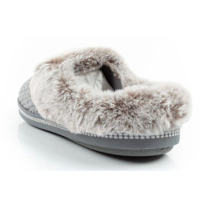 Moteriškos pašiltintos šlepetės Skechers Cozy Campfire