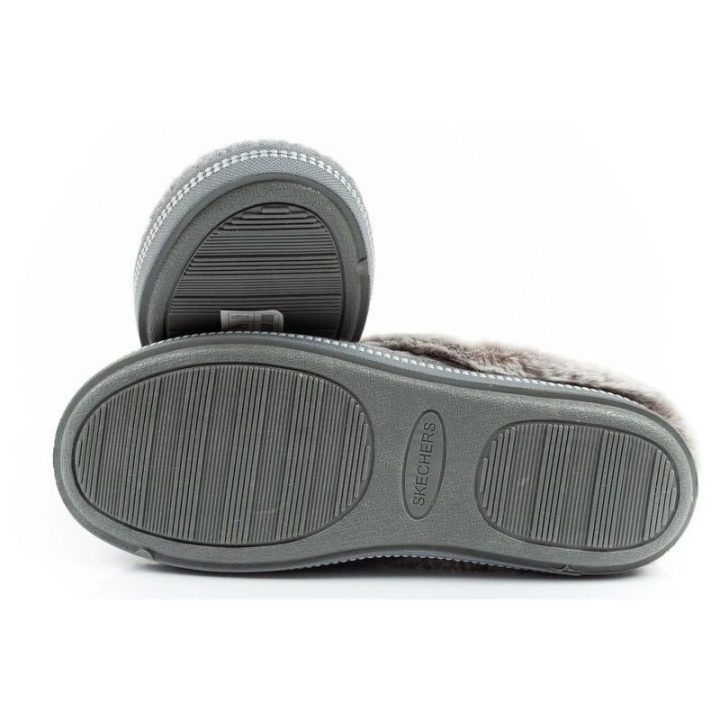 Moteriškos pašiltintos šlepetės Skechers Cozy Campfire