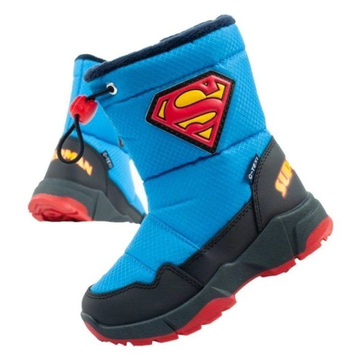 Žieminiai sniego batai berniukams su Superman motyvu Leomil