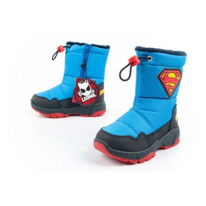 Žieminiai sniego batai berniukams su Superman motyvu Leomil