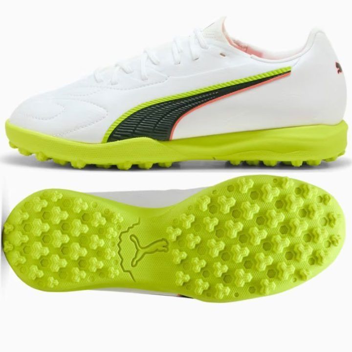 Vaikiški futbolo bateliai sintetinei dangai Puma KING 20 Match