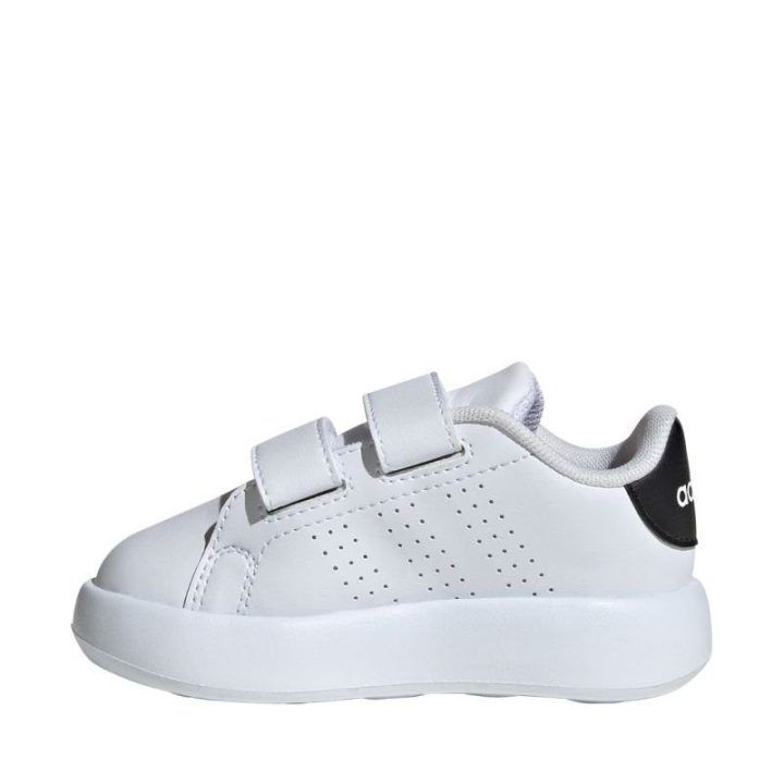 Vaikiški sportbačiai su lipukais adidas Advantage, balti