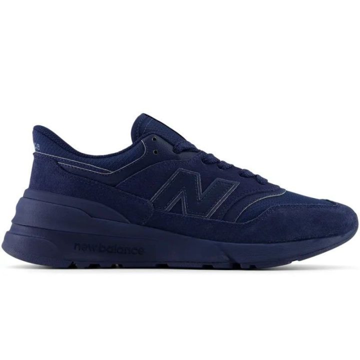Vyriški zomšiniai sportbačiai New Balance 997, tamsiai mėlyni