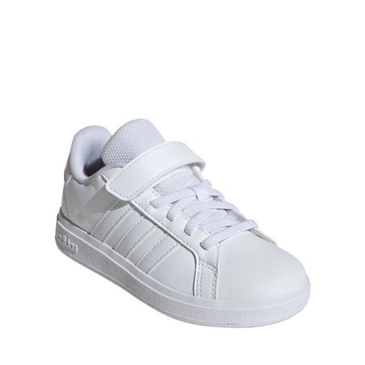 Vaikiški sportbačiai su lipuku adidas Grand Court 2.0, balti