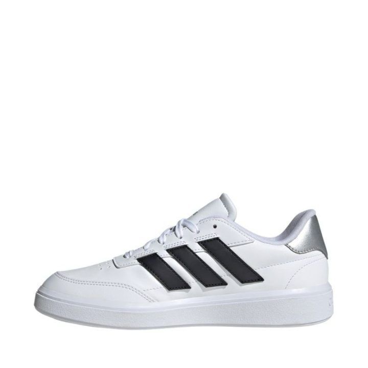 Moteriški sportbačiai adidas Courtblock, balti ir juodi