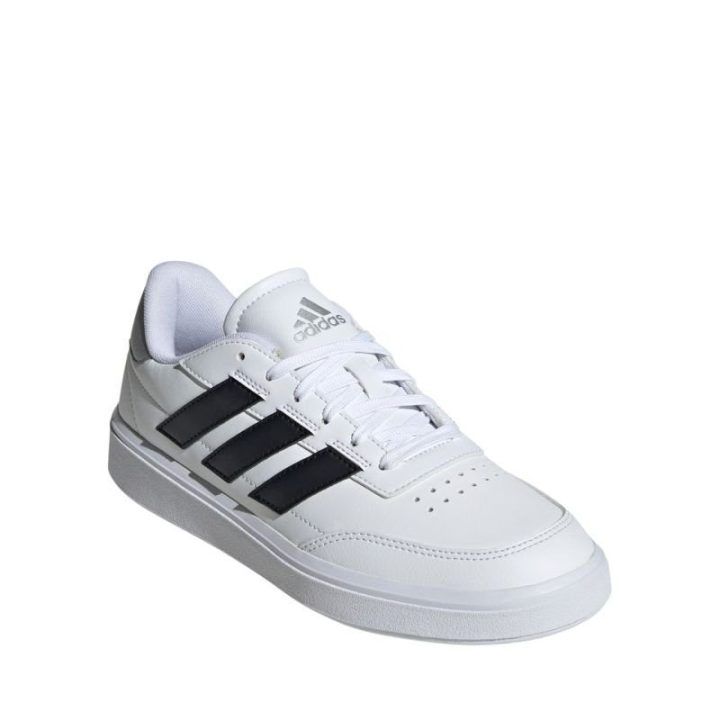 Moteriški sportbačiai adidas Courtblock, balti ir juodi