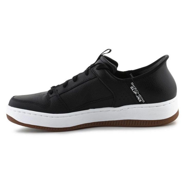 Vyriški sportbačiai Skechers Slip-ins, juodi ir natūralios spalvos