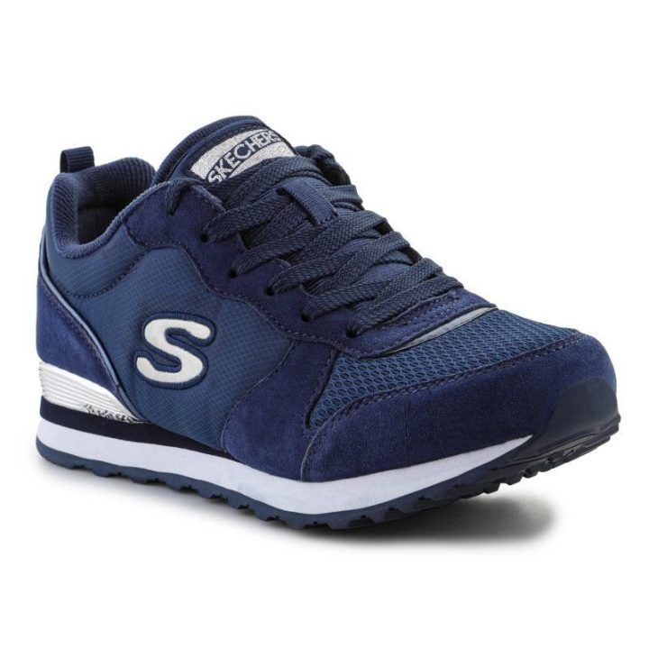 Moteriški retro stiliaus sportbačiai Skechers OG 85, tamsiai mėlyni