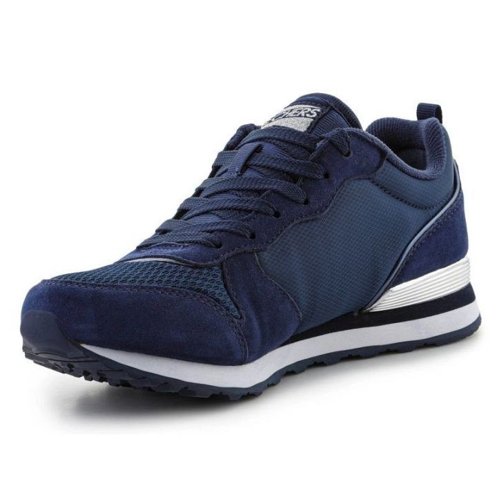 Moteriški retro stiliaus sportbačiai Skechers OG 85, tamsiai mėlyni