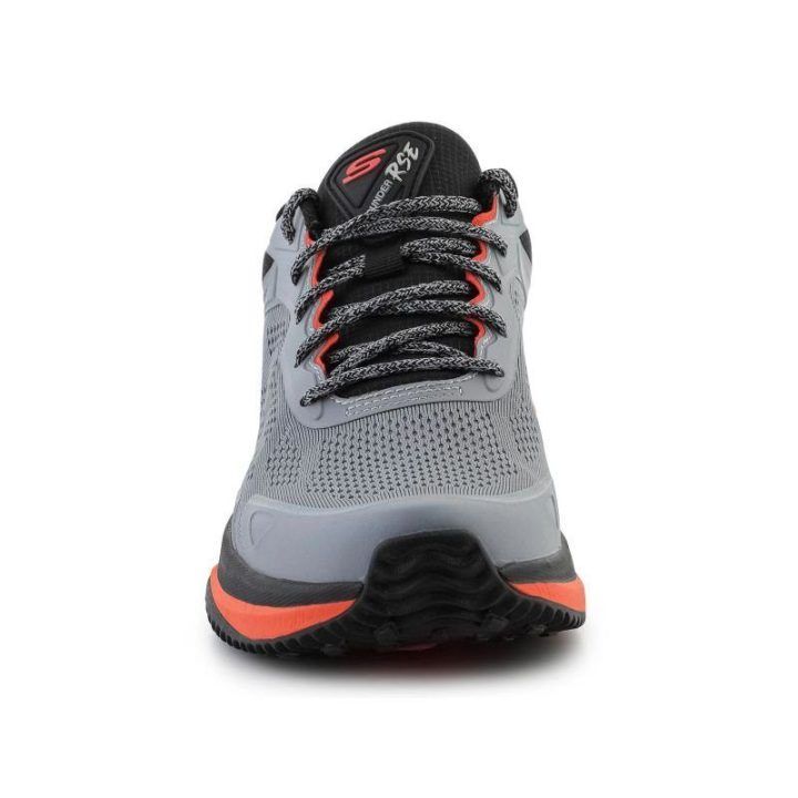 Vyriški sportbačiai Skechers Bounder RSE, anglies pilki ir oranžiniai