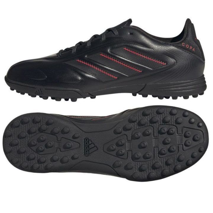Vaikiški futbolo bateliai adidas Cops Pure III League TF, juodi