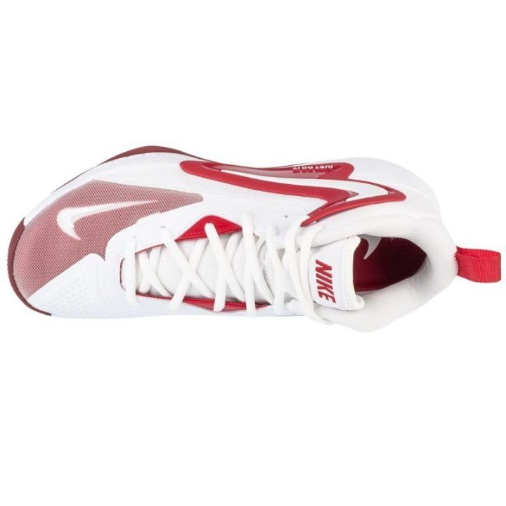 Uniseks tinklinio bateliai Nike Hyperset 2, balti ir raudoni