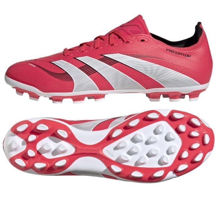 Vyriški futbolo bateliai adidas Predator League, raudoni