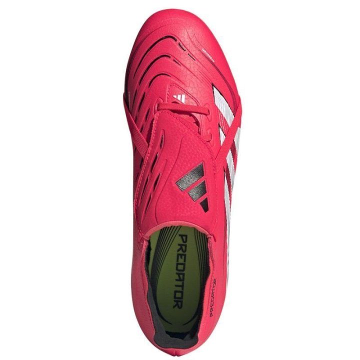 Vyriški futbolo bateliai adidas Predator League FT, balti ir raudoni