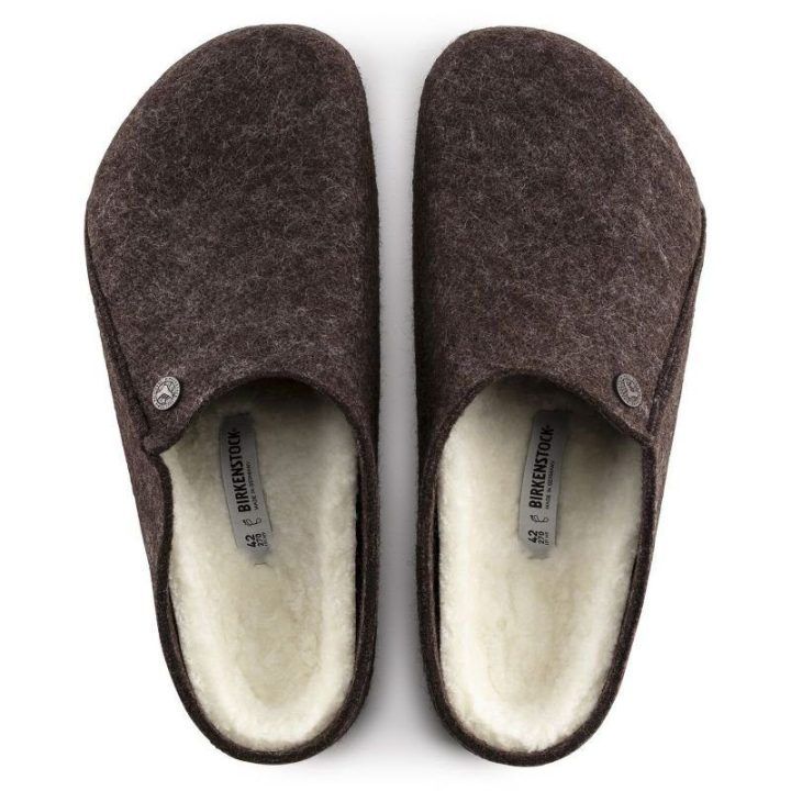 Moteriškos vilnonės šlepetės Birkenstock Zermatt Shearling