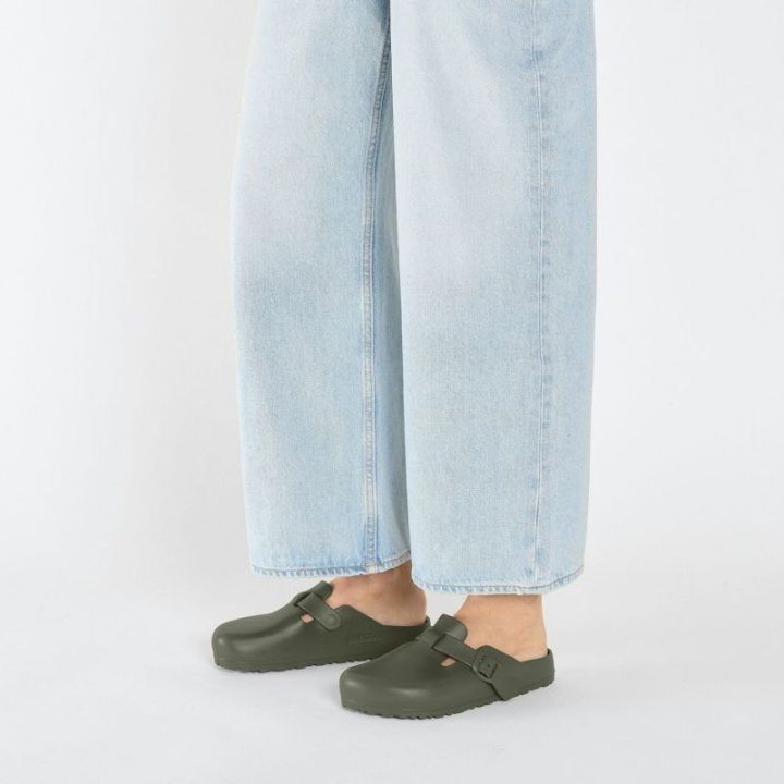 Moteriškos šlepetės su reguliuojamu dirželiu Birkenstock Boston EVA