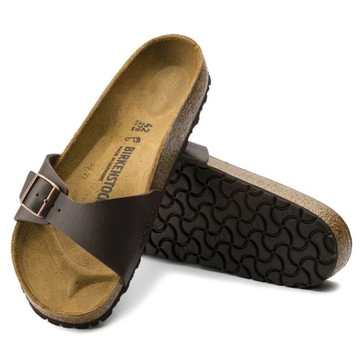 Moteriškos šlepetės su reguliuojama sagtimi Birkenstock Madrid BS