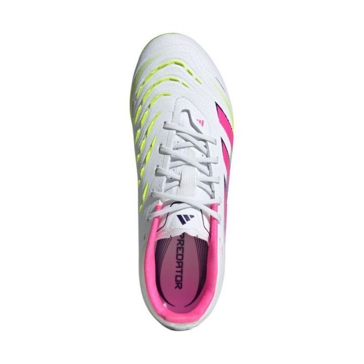 Vaikiški futbolo bateliai natūraliai vejai adidas Predator Elite ID3757