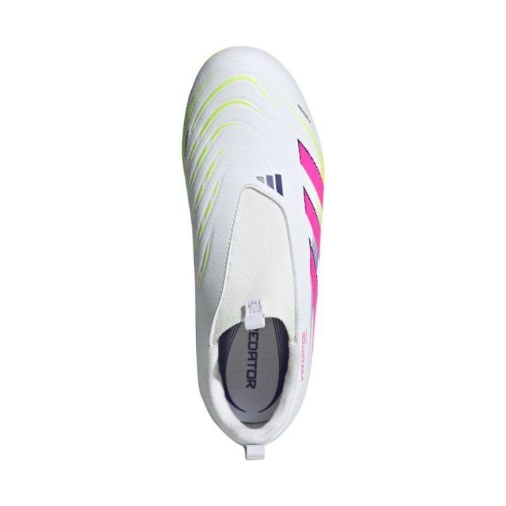 Futbolo bateliai berniukams be raištelių adidas Predator League FG/MG