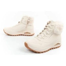 Moteriški laisvalaikio batai Skechers Uno Rugged su užtrauktuku, smėlio