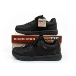 Vyriški vandeniui atsparūs sportbačiai Skechers Netson, juodi