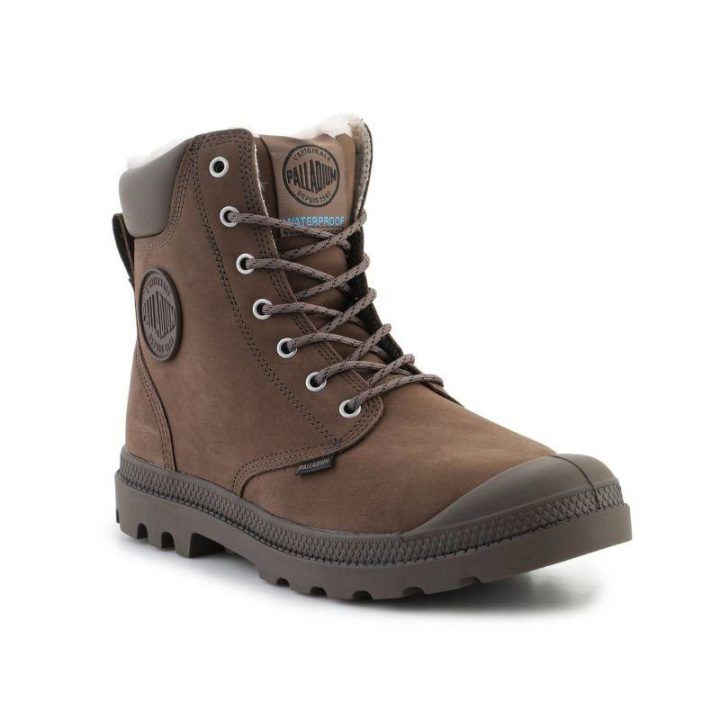 Vyriški auliniai batai Palladium Pampa Sport Cuff WPS, rudi
