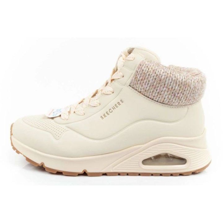 Moteriški sportbačiai su užtrauktuku Skechers Uno Darling Daze, rožiniai