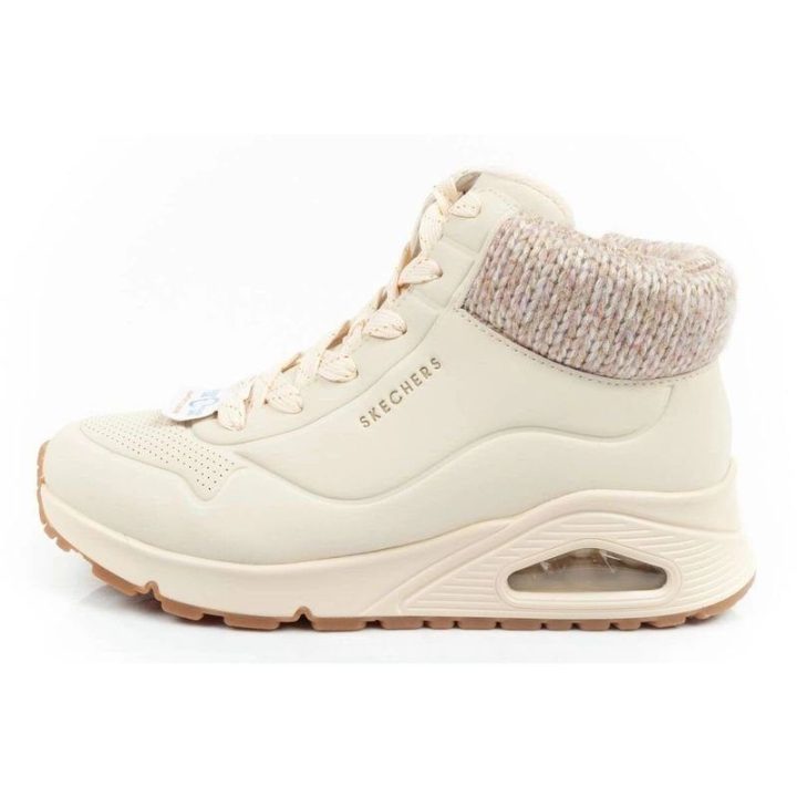 Moteriški sportbačiai su užtrauktuku Skechers Uno Darling Daze, rožiniai