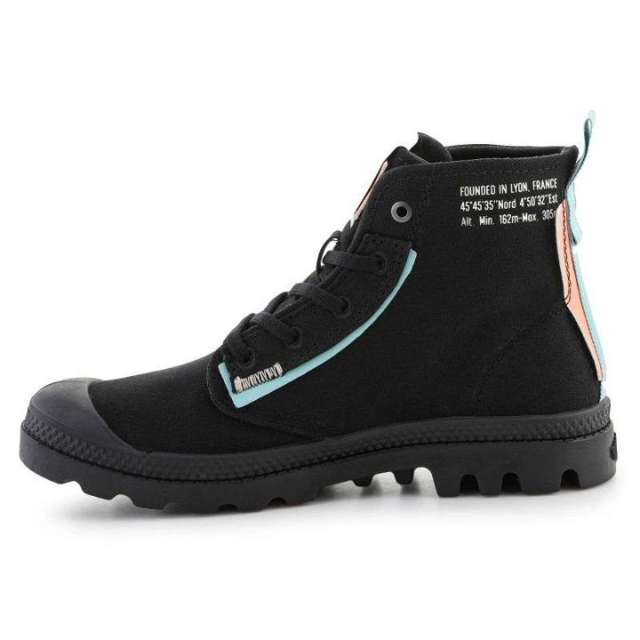 Moteriški laisvalaikio batai Palladium Pampa Underlayer, juodi
