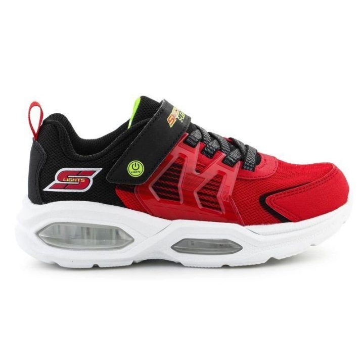 Vaikiški sportbačiai Skechers Prisma Trons, raudoni ir juodi