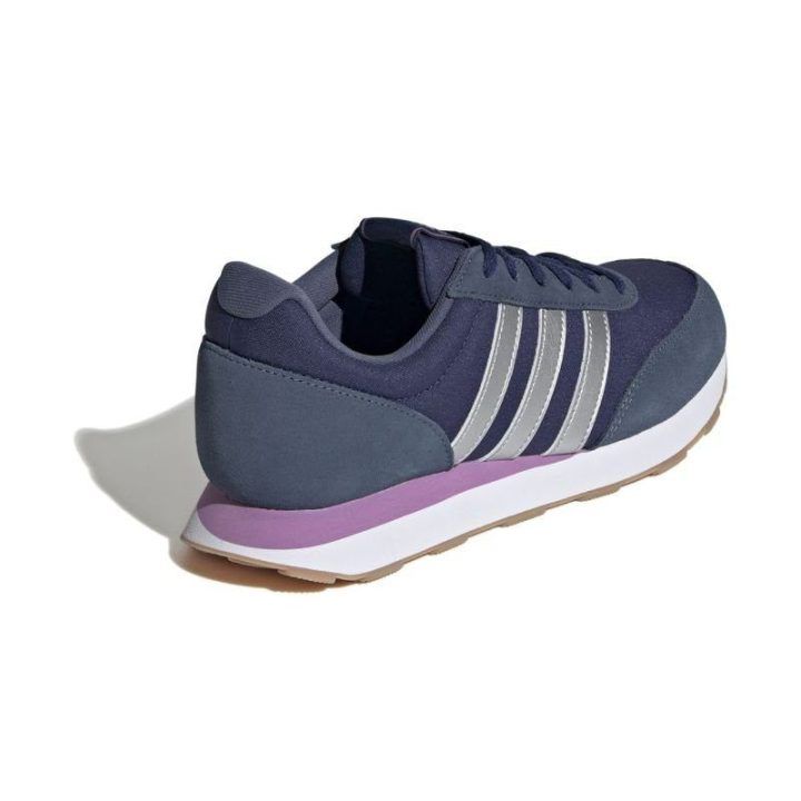 Moteriški suvarstomi sportbačiai adidas Run 60s 3.0, tamsiai mėlyni