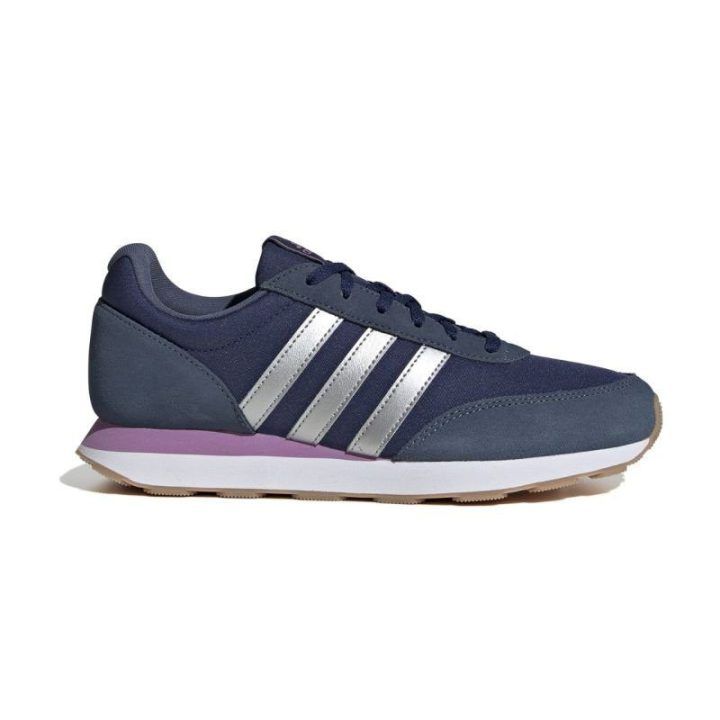 Moteriški suvarstomi sportbačiai adidas Run 60s 3.0, tamsiai mėlyni