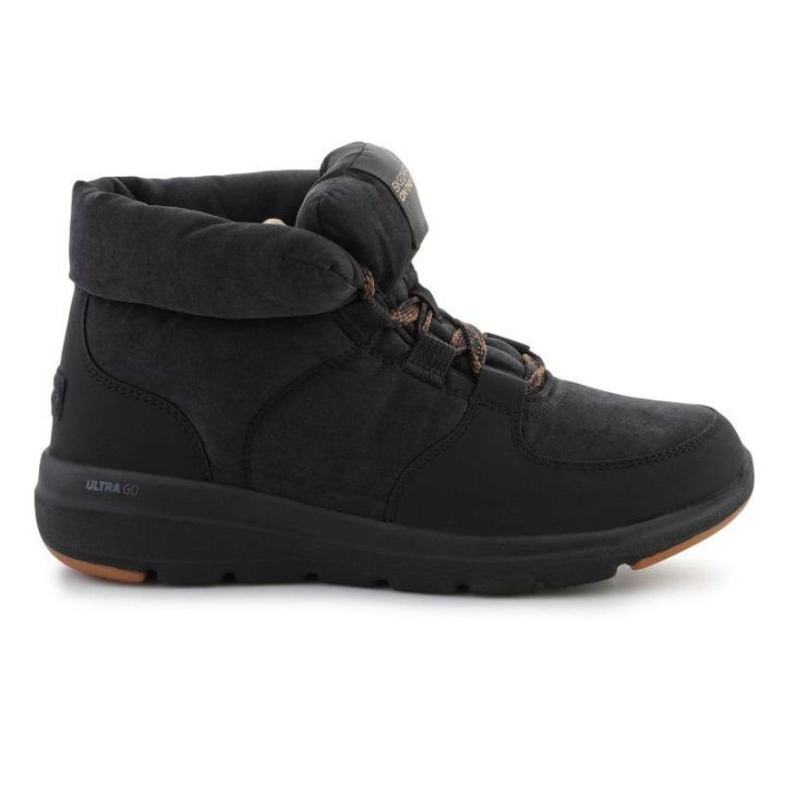 Moteriški žieminiai batai Skechers Glacial Ultra - Trend Up, juodi