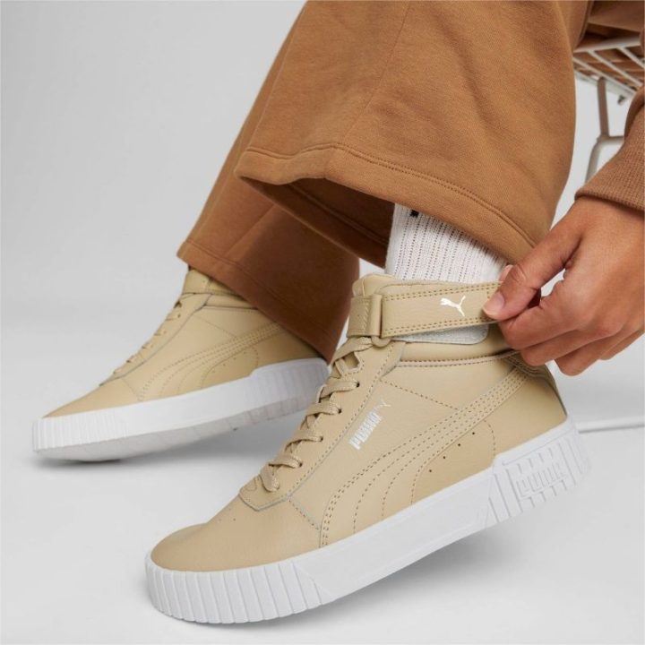 Moteriški aukšti sportbačiai Puma Carina 2.0 Mid su SoftFoam+