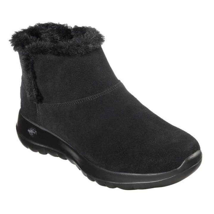 Moteriški zomšiniai žieminiai batai Skechers On The Go Joy Bundle Up