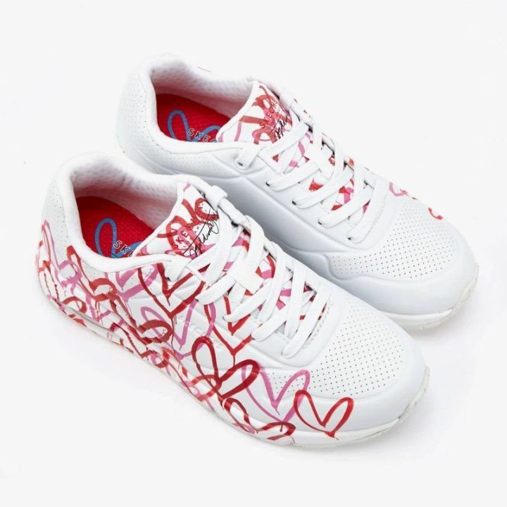 Moteriški sportbačiai Skechers X Jgoldcrown Uno-Spread The Love