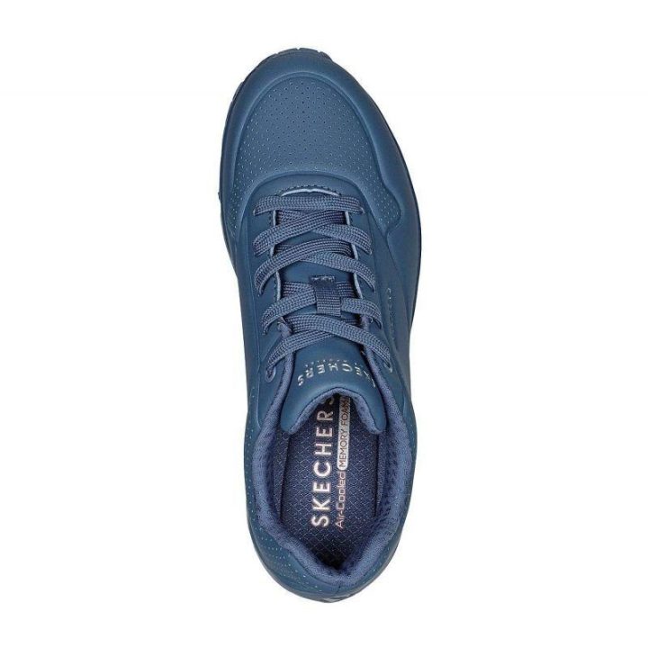 Moteriški sportiniai bateliai Skechers Uno-Stand on Air, mėlyni