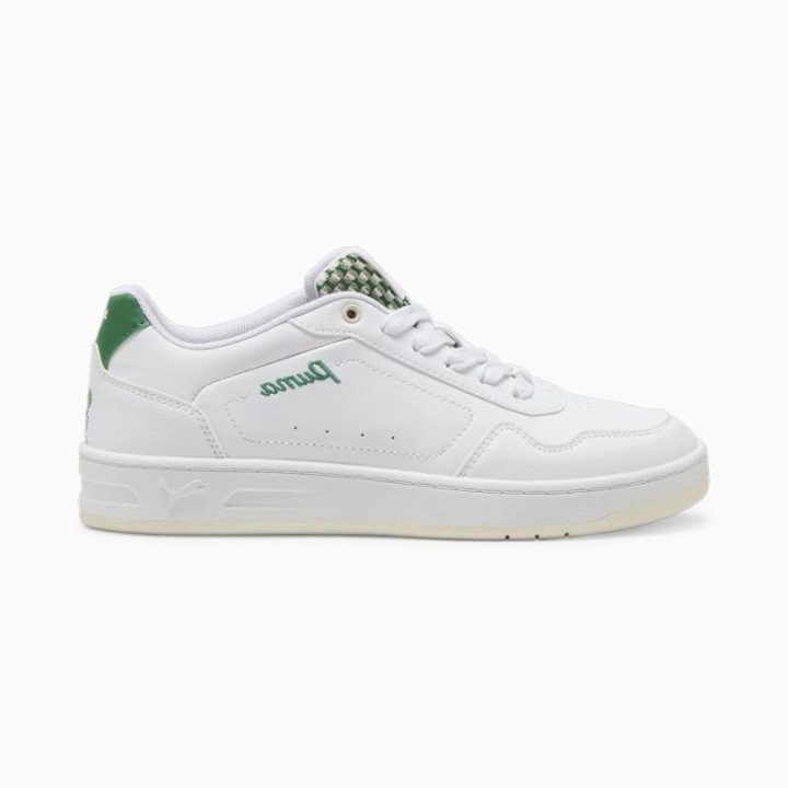 Moteriški sportbačiai Puma Court Classy Blossom, balti