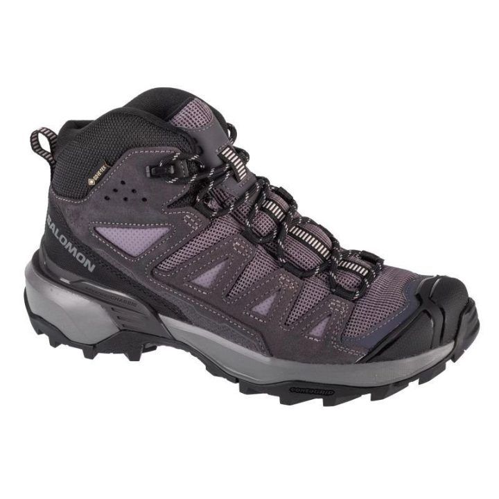 Moteriški žygio batai Salomon X Ultra 360 Mid GTX, pilki