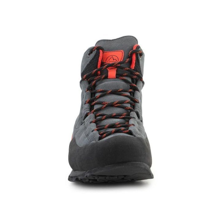 Vyriški žygio batai La Sportiva Boulder X Mid GTX, tamsiai pilki