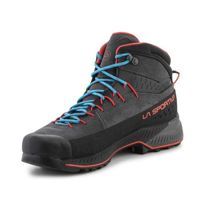Vyriški žygio batai La Sportiva TX4 Evo Mid GTX, tamsiai pilki ir raudoni