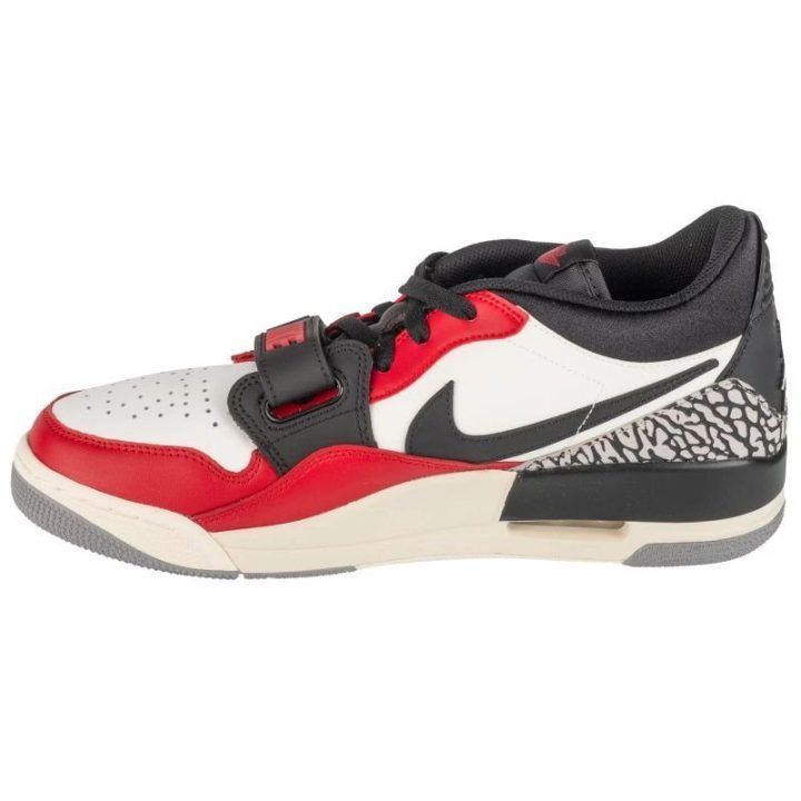 Vyriški sportbačiai Nike Jordan Air Legacy 312 Low, balti, juodi ir raudoni