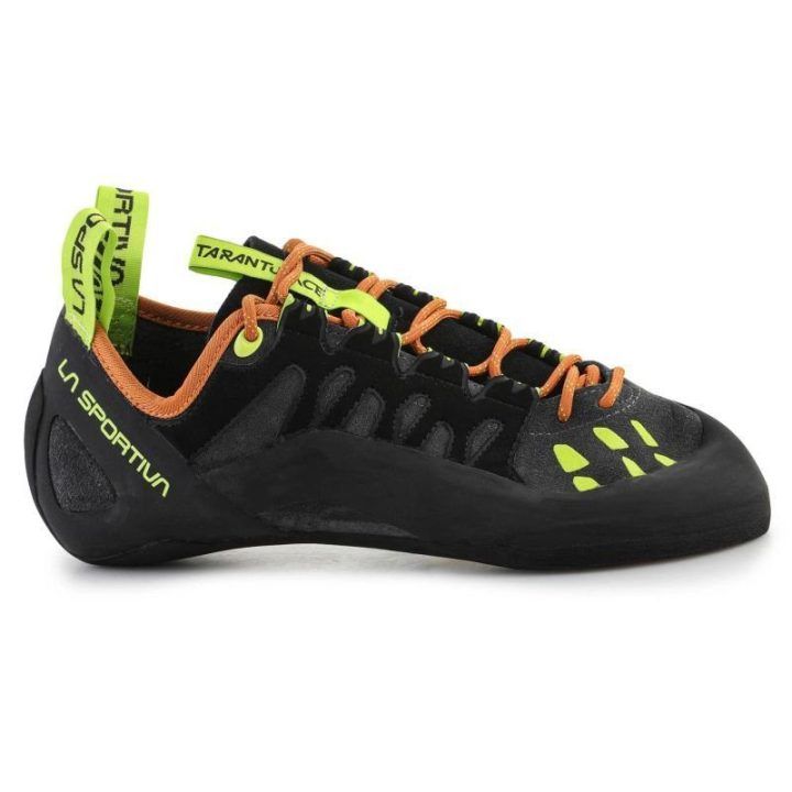 Laipiojimo bateliai su raišteliais La Sportiva Tarantulace, juodi ir žali