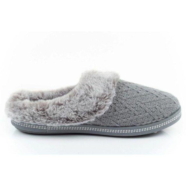 Moteriškos pašiltintos šlepetės Skechers