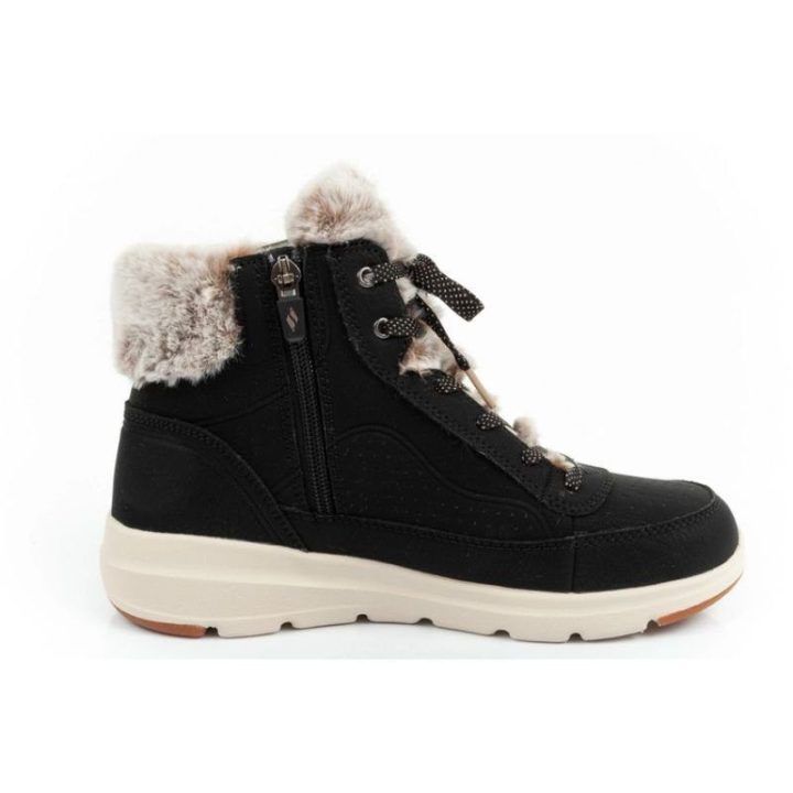 Moteriški žieminiai aulinukai Skechers Glacial Ultra, juodi