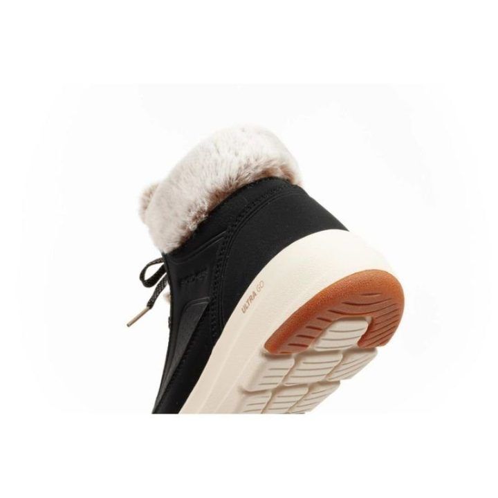 Moteriški žieminiai aulinukai Skechers Glacial Ultra, juodi