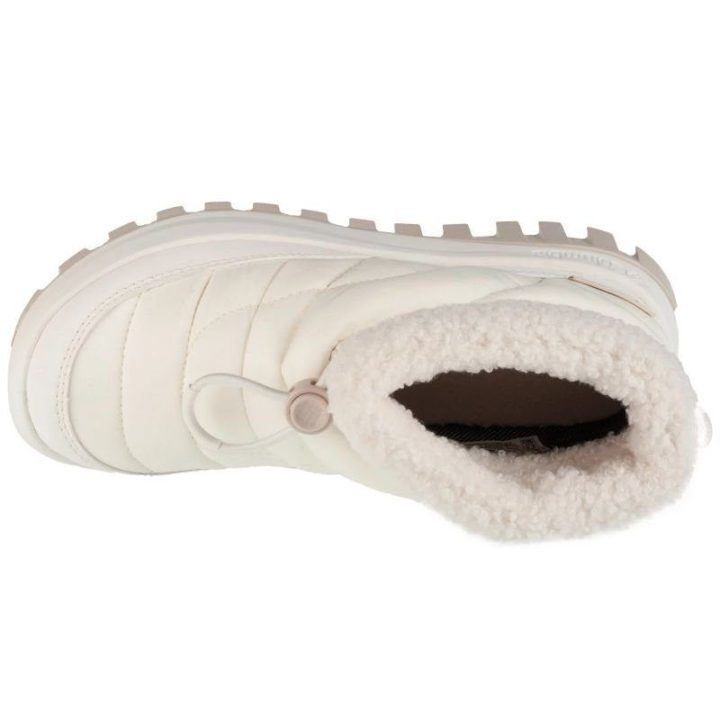 Moteriški aukšti sniego batai Columbia Snowtrot Shorty, balti